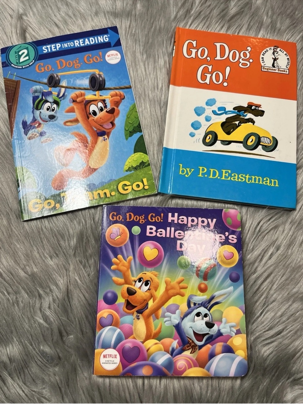 Bundle Of 3 Children’s Go Dog Go Books
